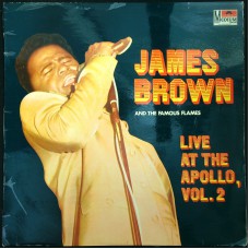 JAMES BROWN AND THE FAMOUS FLAMES Live At The Apollo, Vol.2 (Polydor 2340 002) Holland 1968 LP